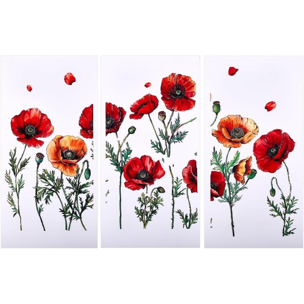 Office Furniture Set - 3pcs/Set Stiker Transfer untuk Kerajinan dan