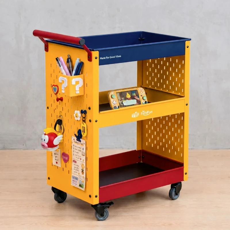 Troli Penyimpanan Bergerak Dop - Book Cart Rolling ulasan dan harga