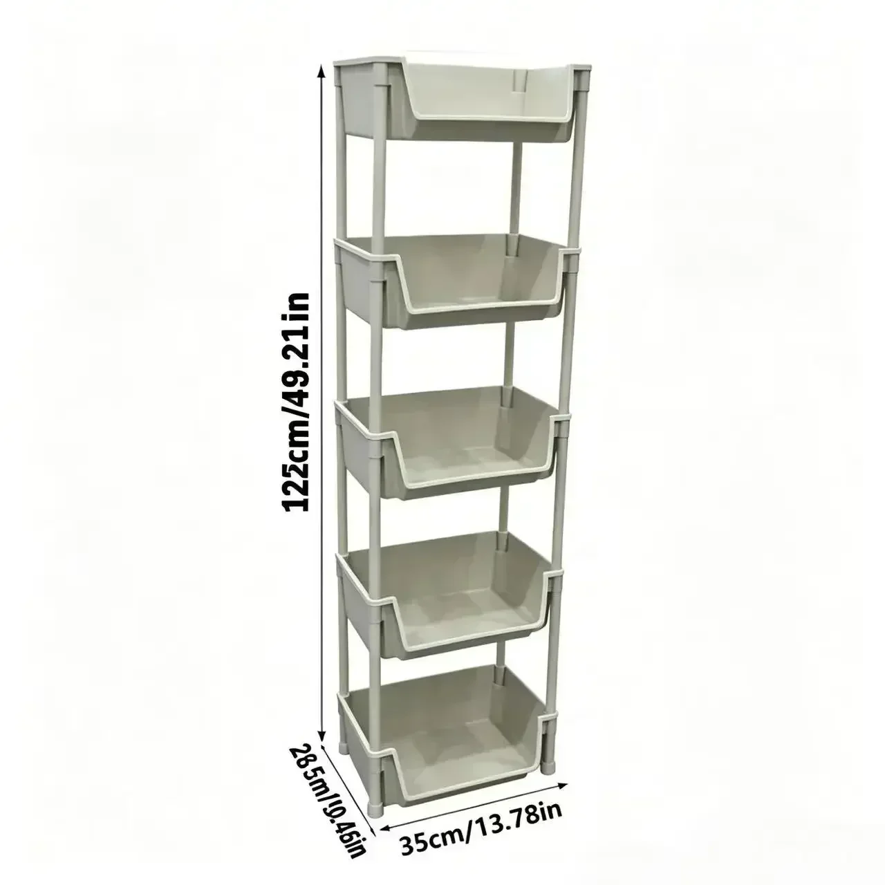 Troli Penyimpanan 5 Tingkat Be - Book Cart Rolling ulasan dan harga