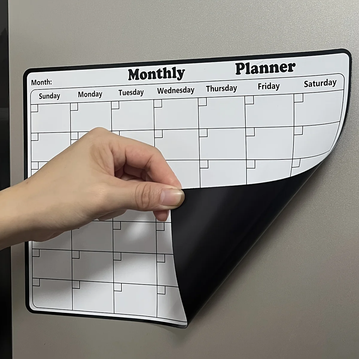 Kulkas Magnetik Kalender Pengh - Magnetic Whiteboard Calendar ulasan dan harga
