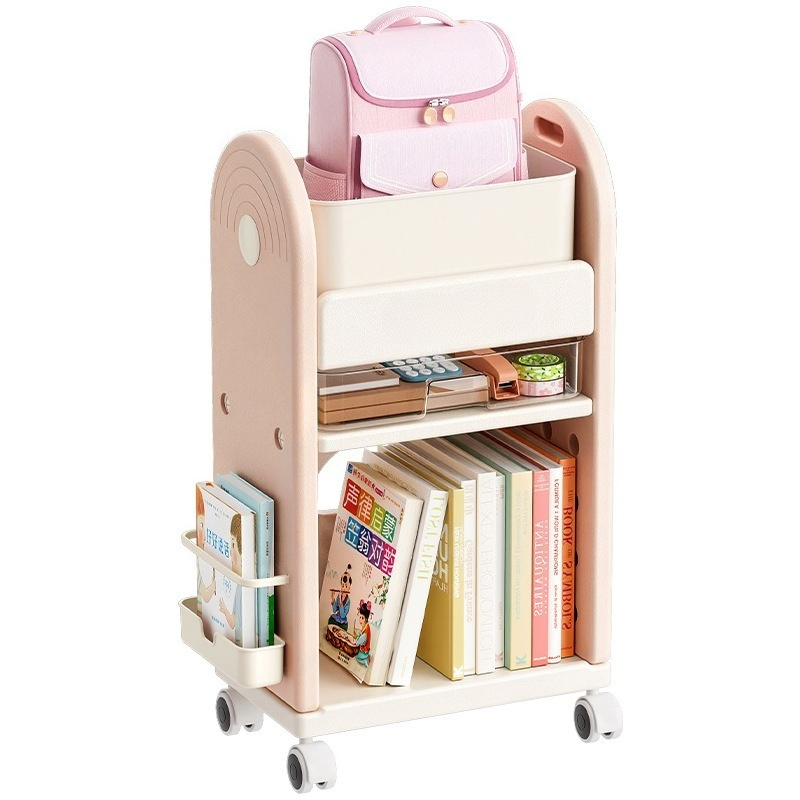 Troli Organizer Tas Sekolah Be - Book Cart Rolling ulasan dan harga