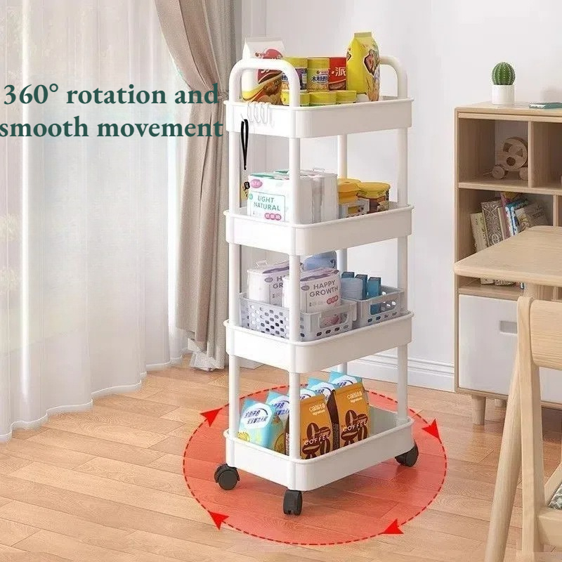 Troli Dapur Multifungsi 3/4/5  - Book Cart Rolling ulasan dan harga