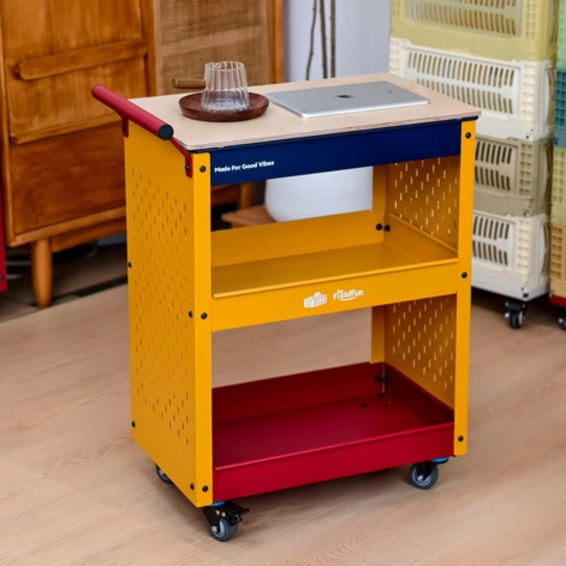Troli Penyimpanan Bergerak Dop - Book Cart Rolling ulasan dan harga