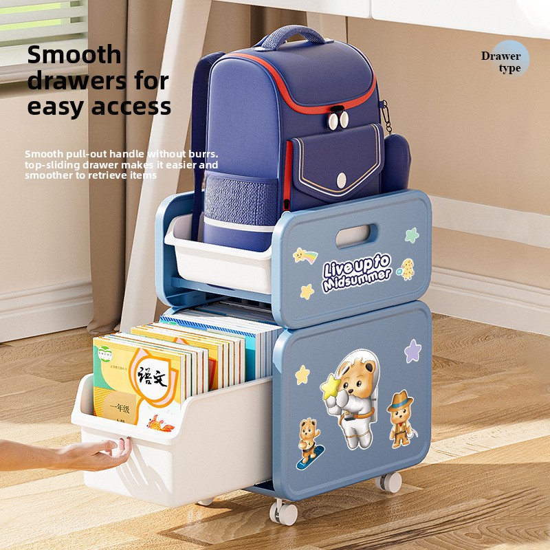 Troli Penyimpanan Ransel Rumah - Book Cart Rolling ulasan dan harga