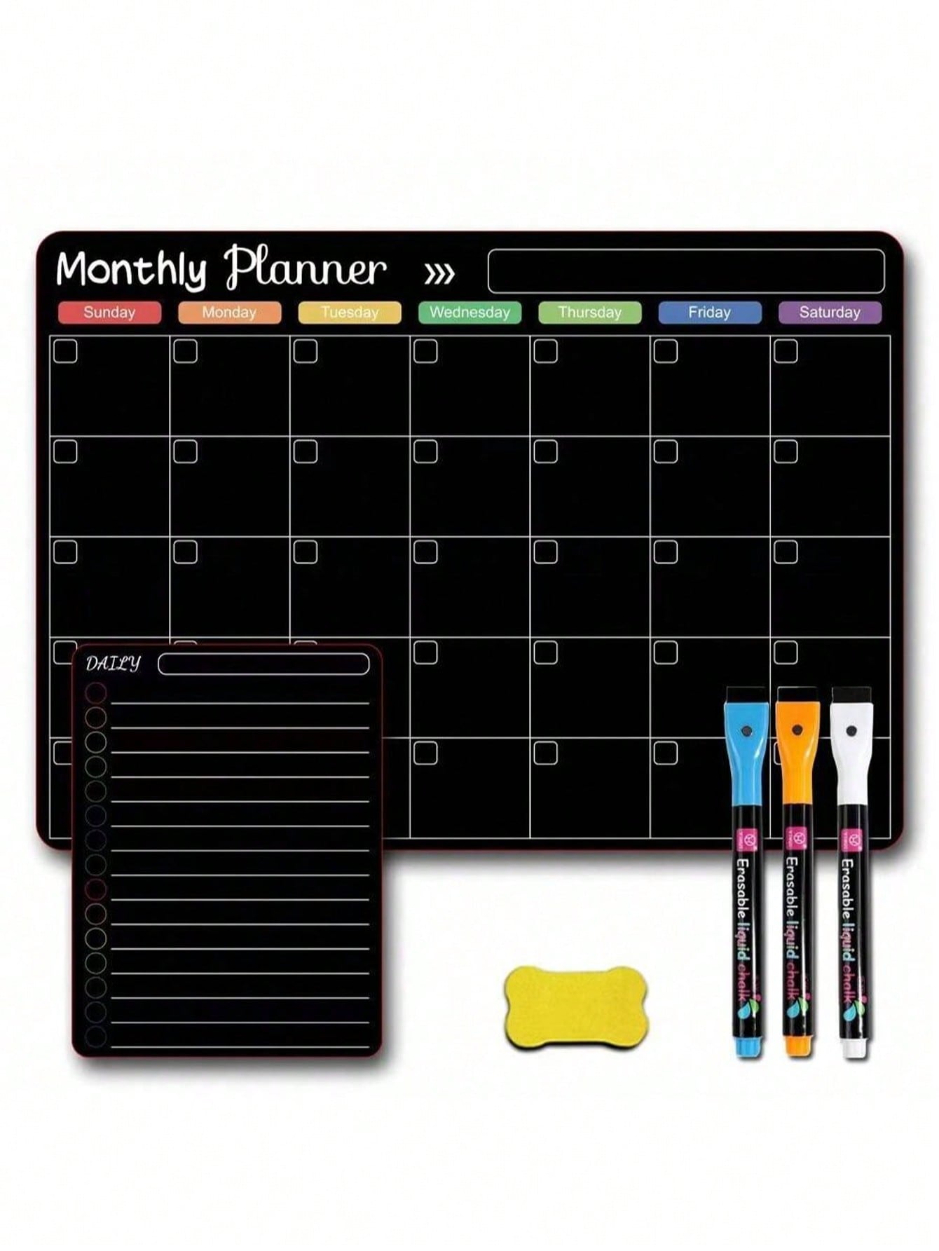 Kalender Kulkas Magnetik yang  - Magnetic Whiteboard Calendar ulasan dan harga
