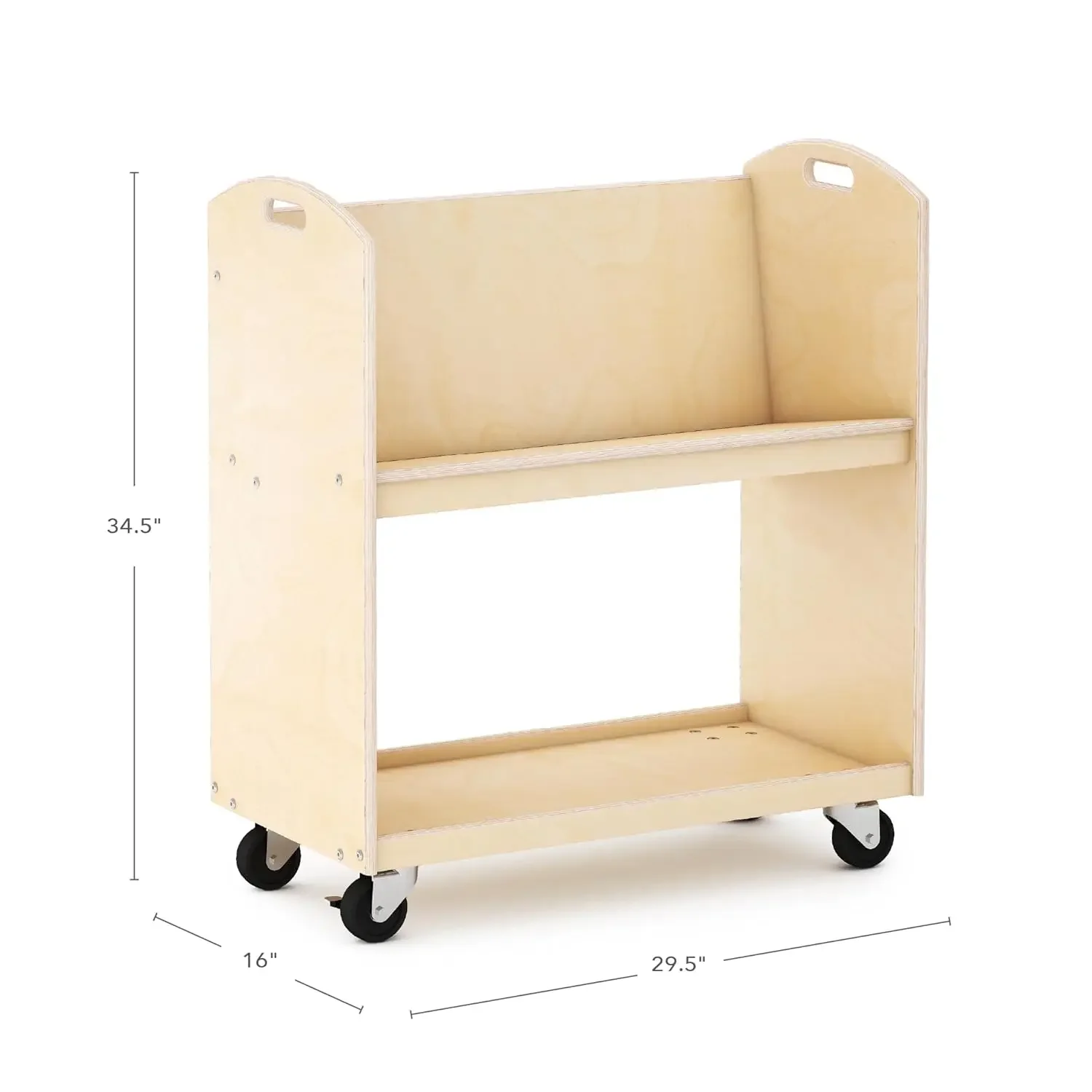 Troli Penyimpanan Buku Anak -  - Book Cart Rolling ulasan dan harga