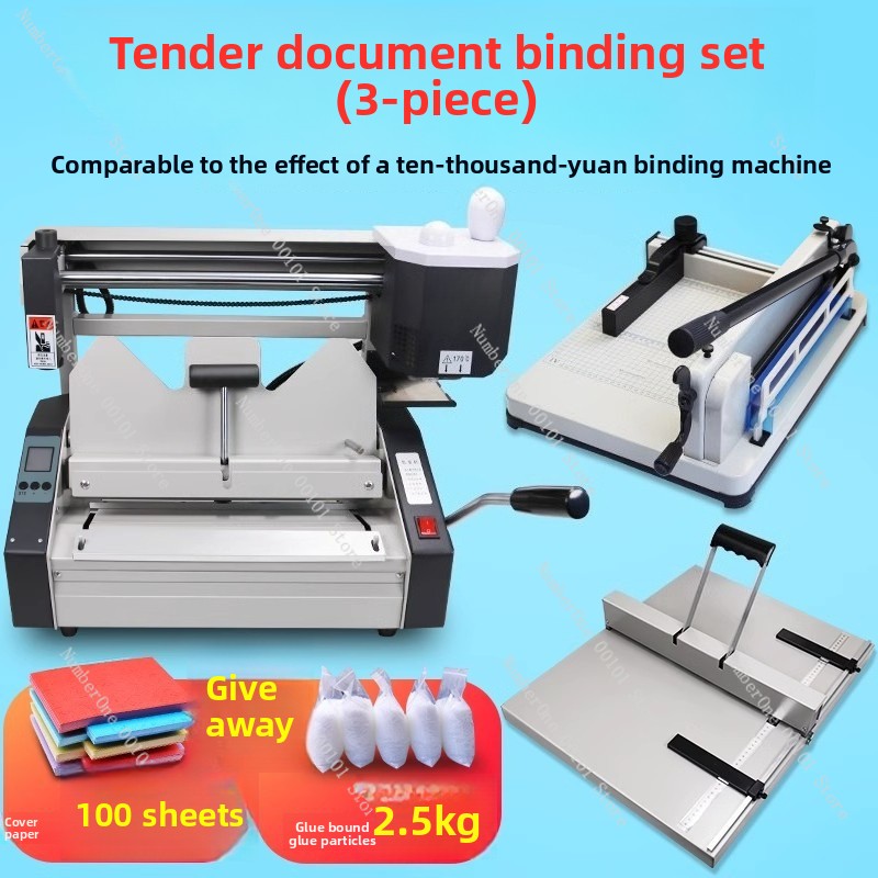 Mesin Penjilid Lem Manual Desk - Office Furniture Tenders ulasan dan harga